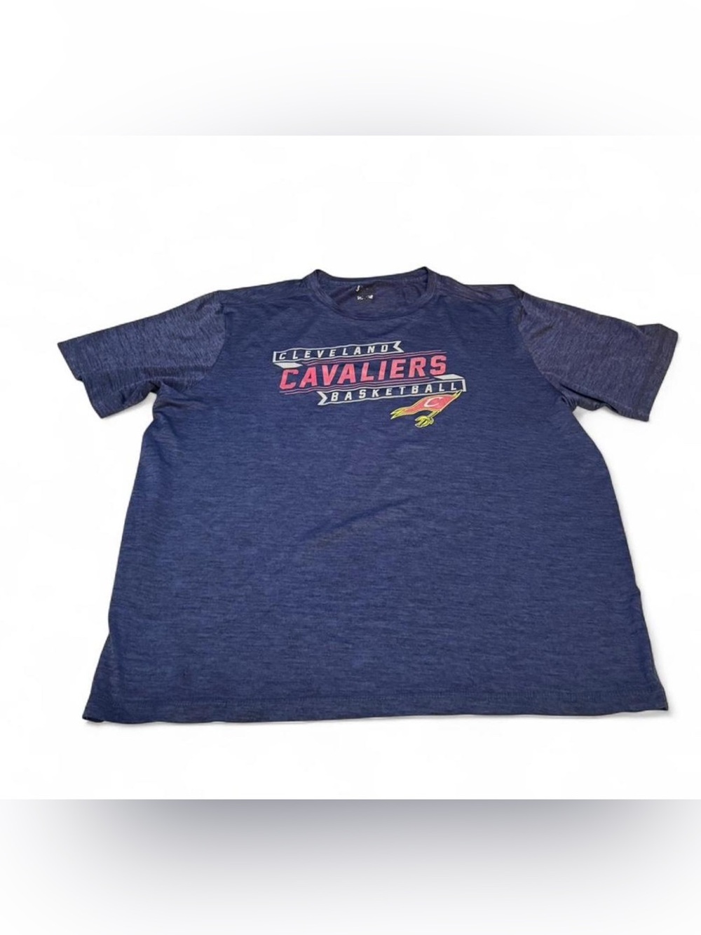 Authentic lightweight Cleveland Cavaliers Navy Basketball Tee
